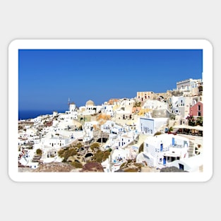 Oia Village II Sticker